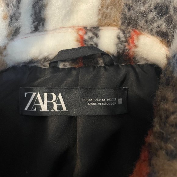 Zara Plaid Jacket - Picture 3 of 3